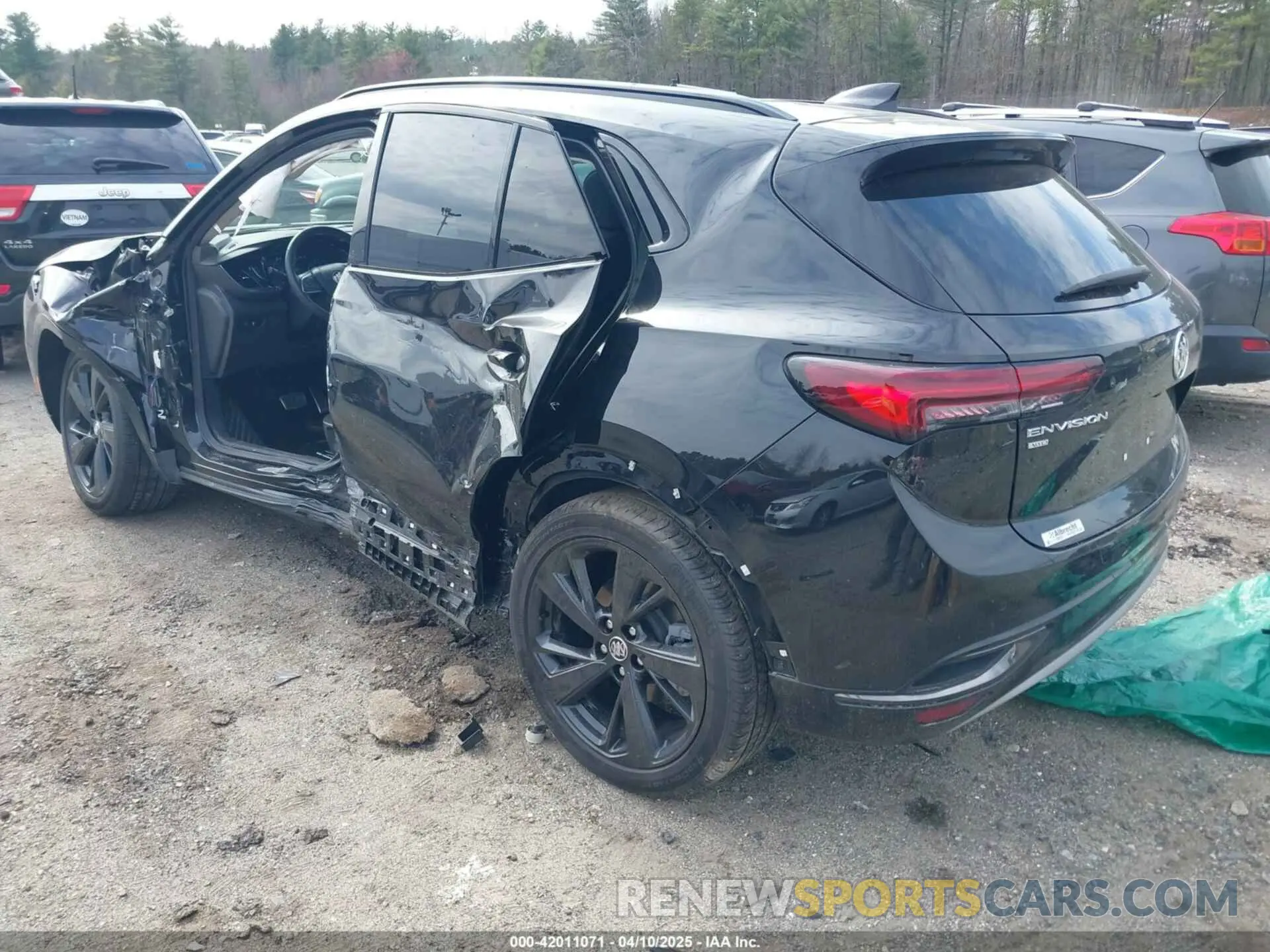 3 Photograph of a damaged car LRBFZPR48PD076338 BUICK ENVISION 2023