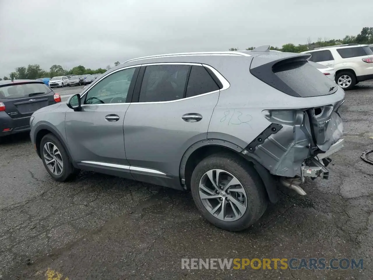 2 Photograph of a damaged car LRBFZPR49PD189473 BUICK ENVISION 2023