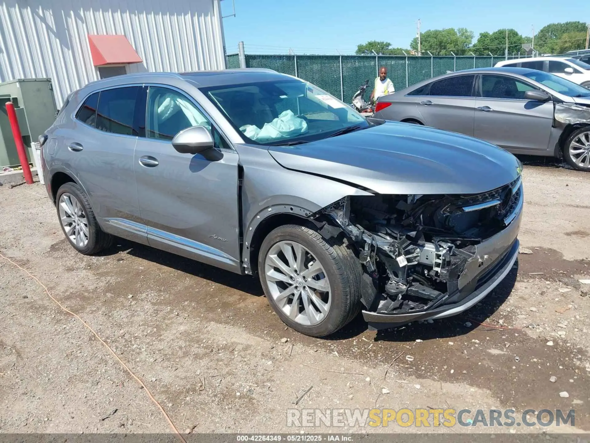 1 Фотография поврежденного автомобиля LRBFZRR41PD047405 BUICK ENVISION 2023