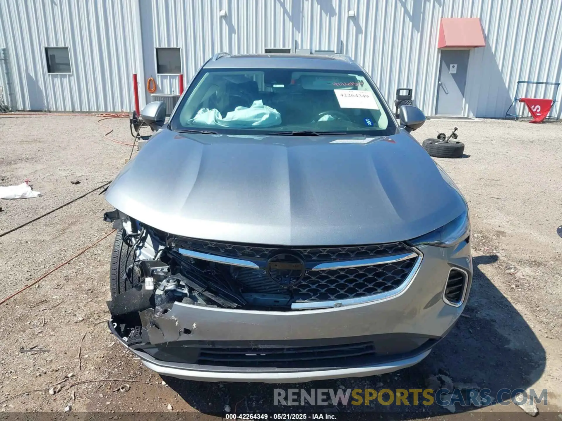 11 Фотография поврежденного автомобиля LRBFZRR41PD047405 BUICK ENVISION 2023