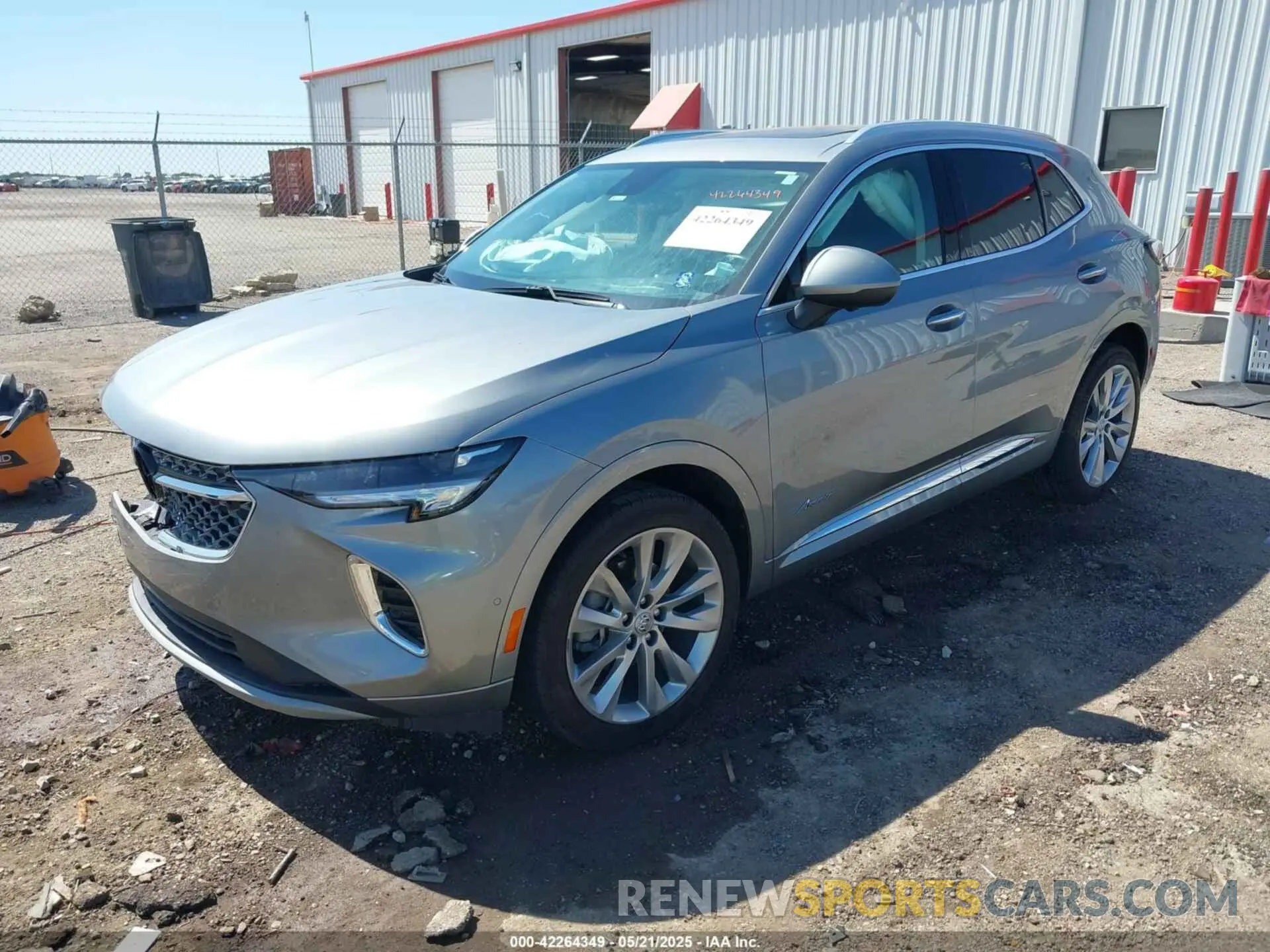 2 Фотография поврежденного автомобиля LRBFZRR41PD047405 BUICK ENVISION 2023