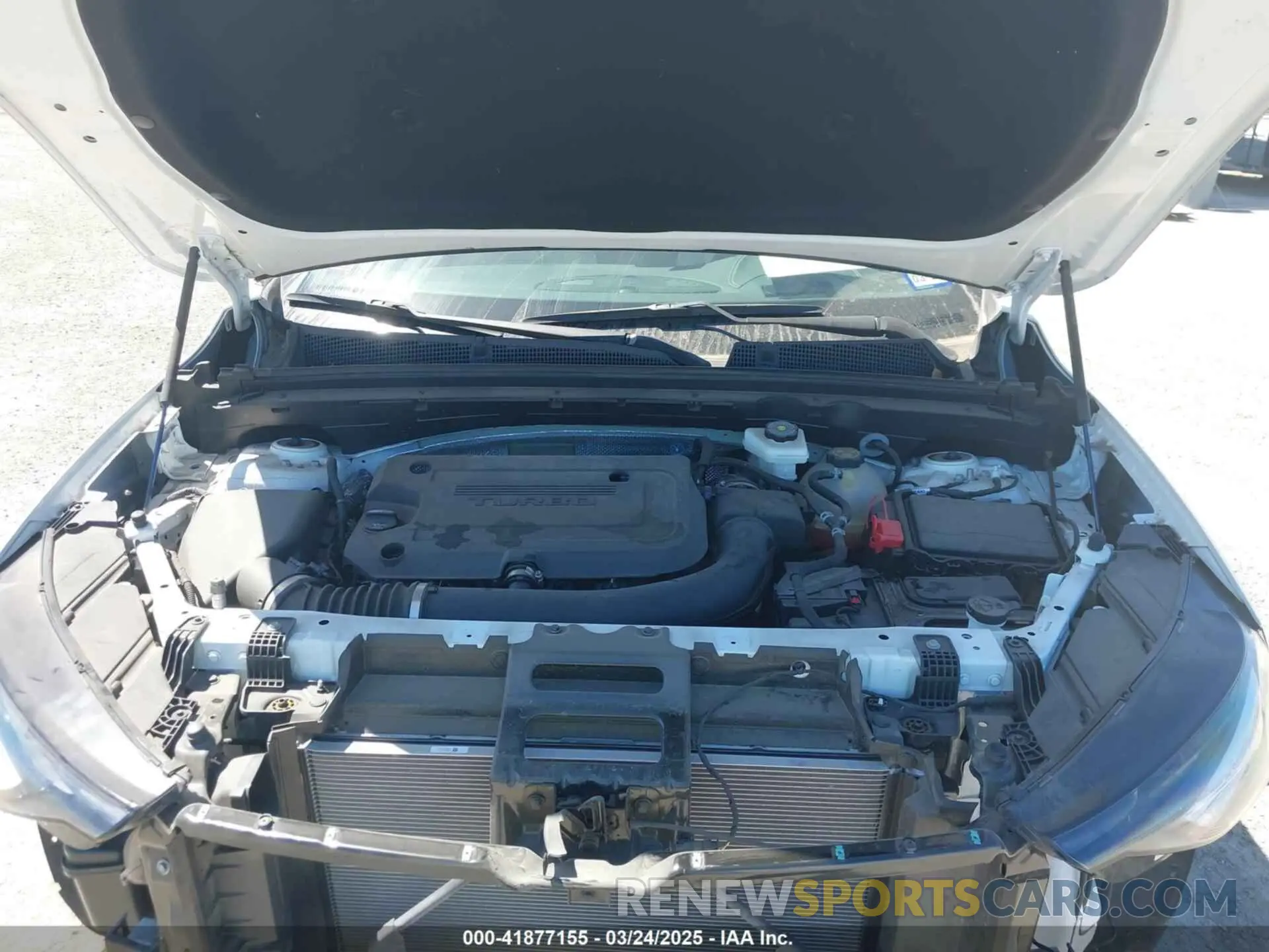 10 Фотография поврежденного автомобиля LRBFZRR42PD147352 BUICK ENVISION 2023