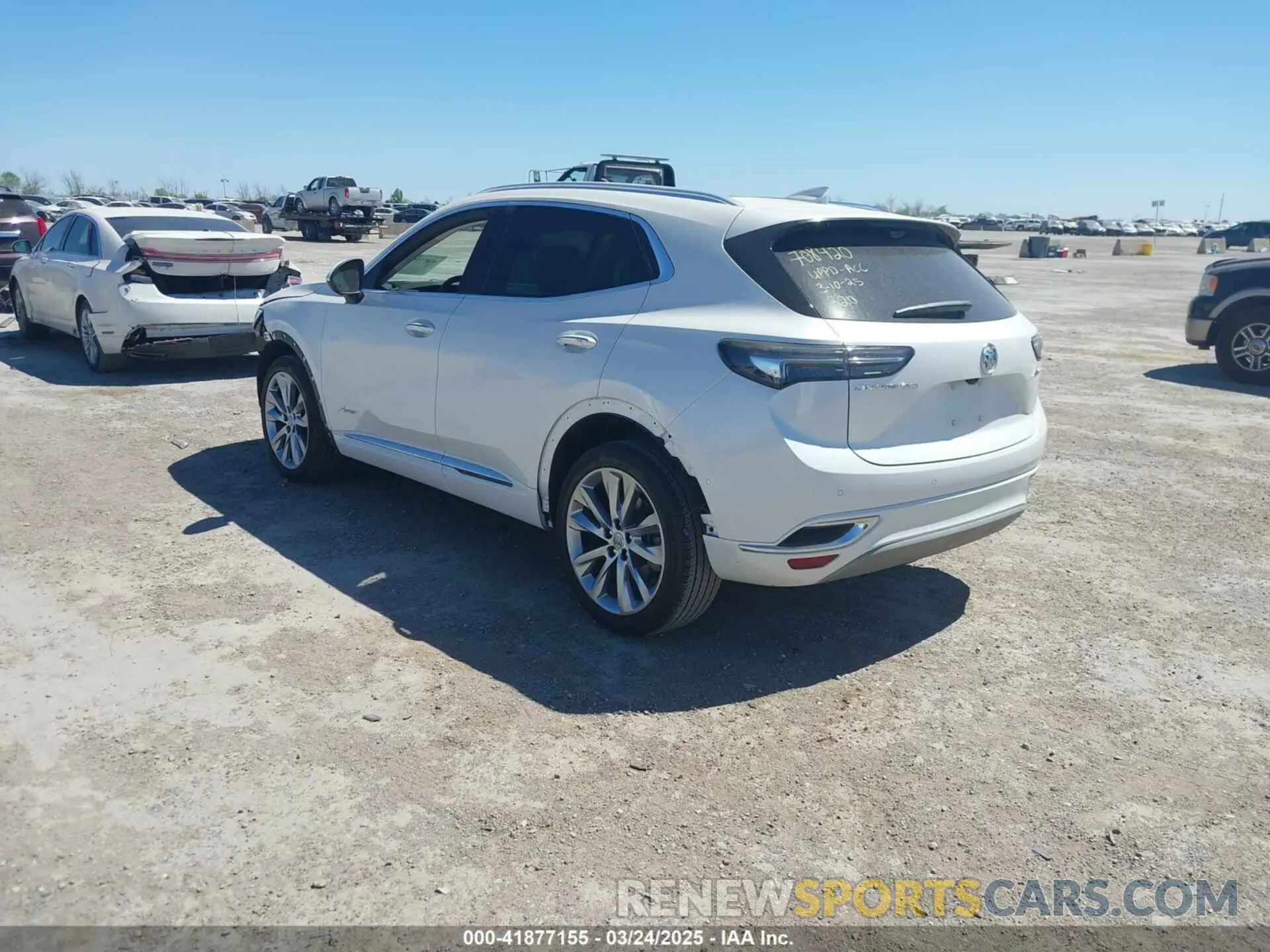 3 Фотография поврежденного автомобиля LRBFZRR42PD147352 BUICK ENVISION 2023