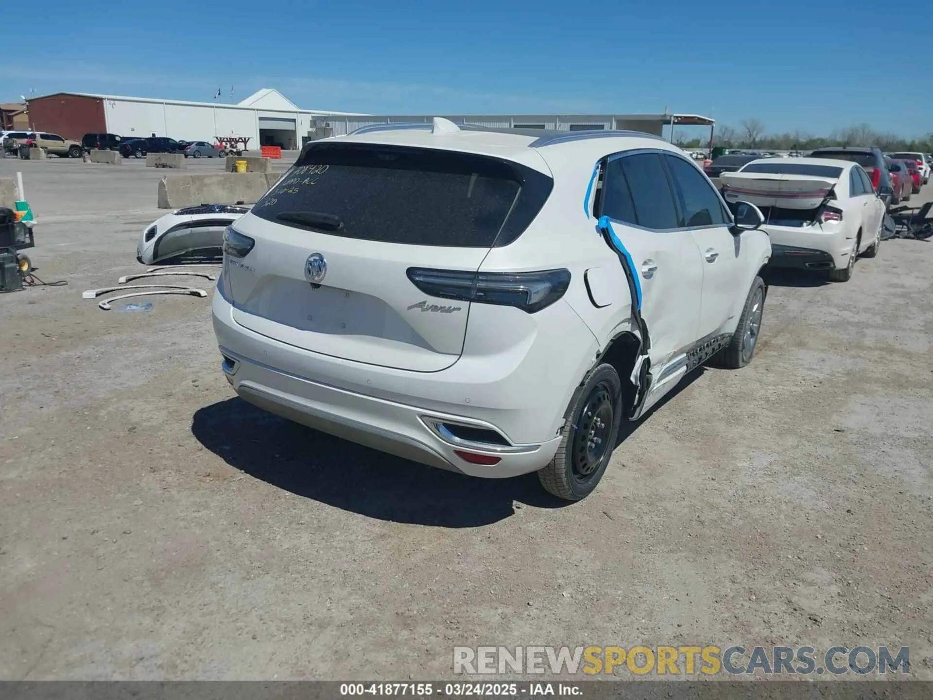 4 Фотография поврежденного автомобиля LRBFZRR42PD147352 BUICK ENVISION 2023