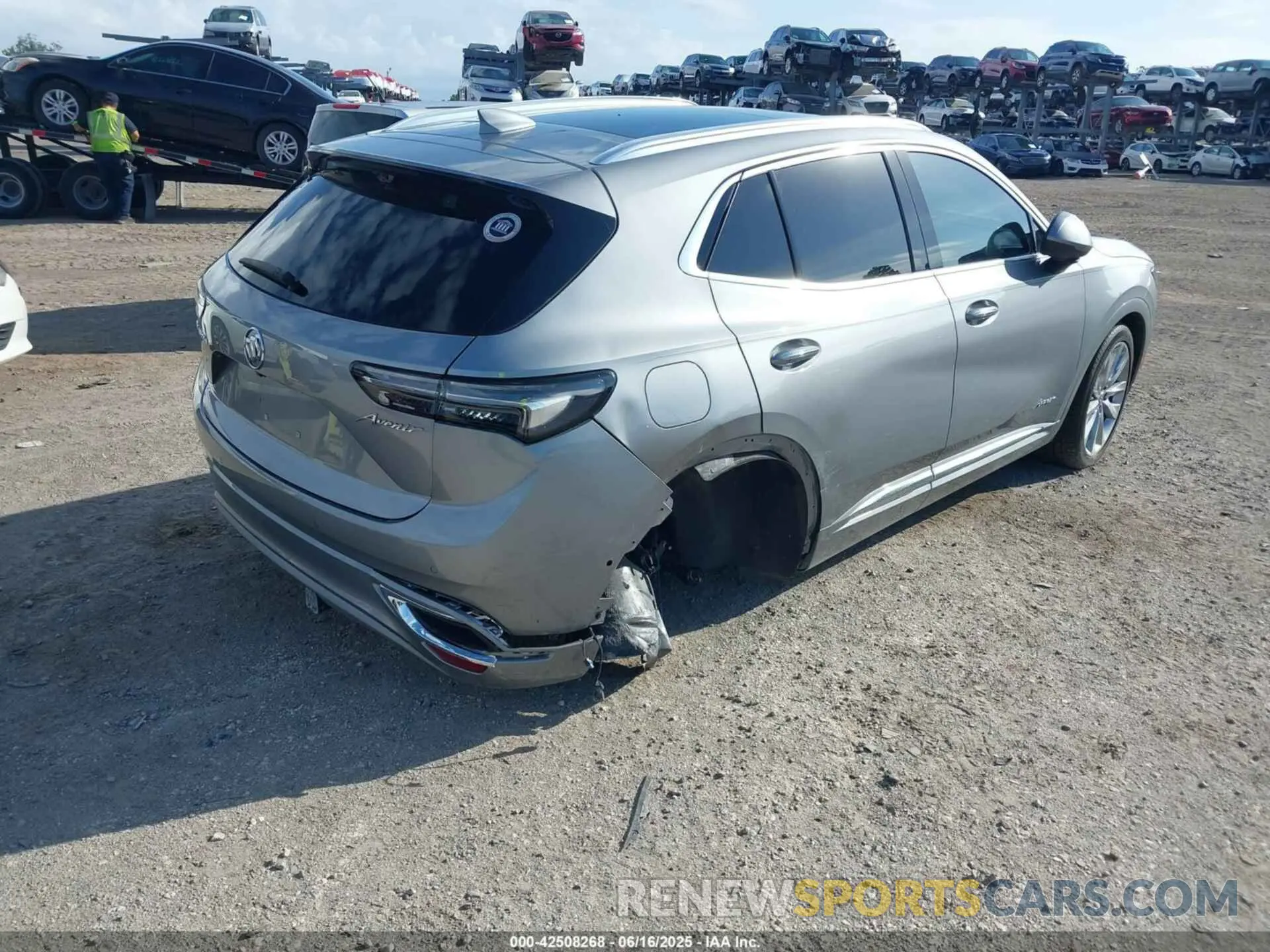 4 Фотография поврежденного автомобиля LRBFZRR43PD048572 BUICK ENVISION 2023