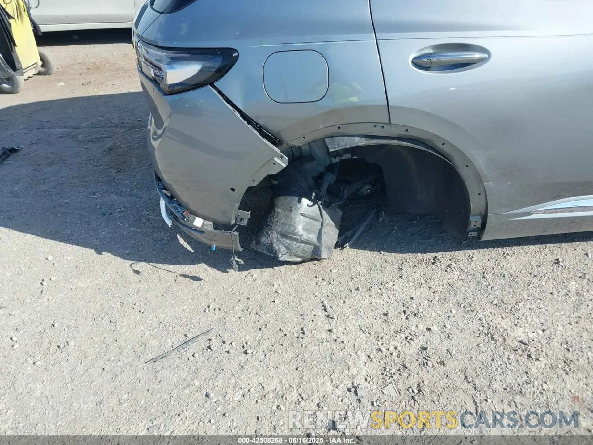 6 Фотография поврежденного автомобиля LRBFZRR43PD048572 BUICK ENVISION 2023