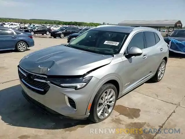 11 Фотография поврежденного автомобиля LRBFZRR47PD069344 BUICK ENVISION 2023