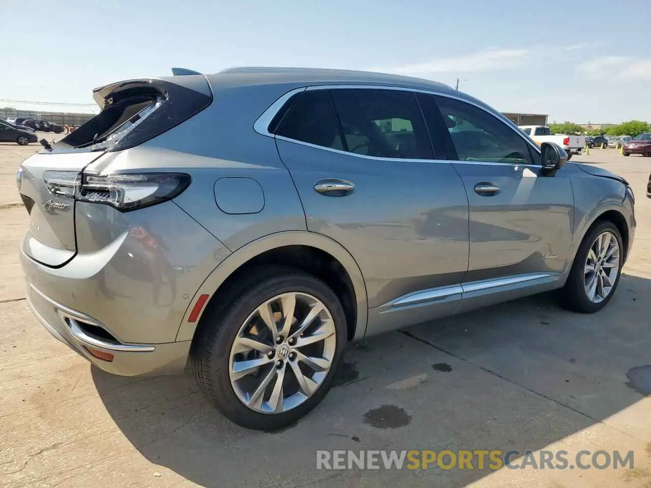 3 Фотография поврежденного автомобиля LRBFZRR47PD069344 BUICK ENVISION 2023