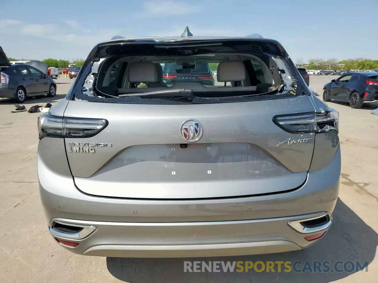 6 Фотография поврежденного автомобиля LRBFZRR47PD069344 BUICK ENVISION 2023