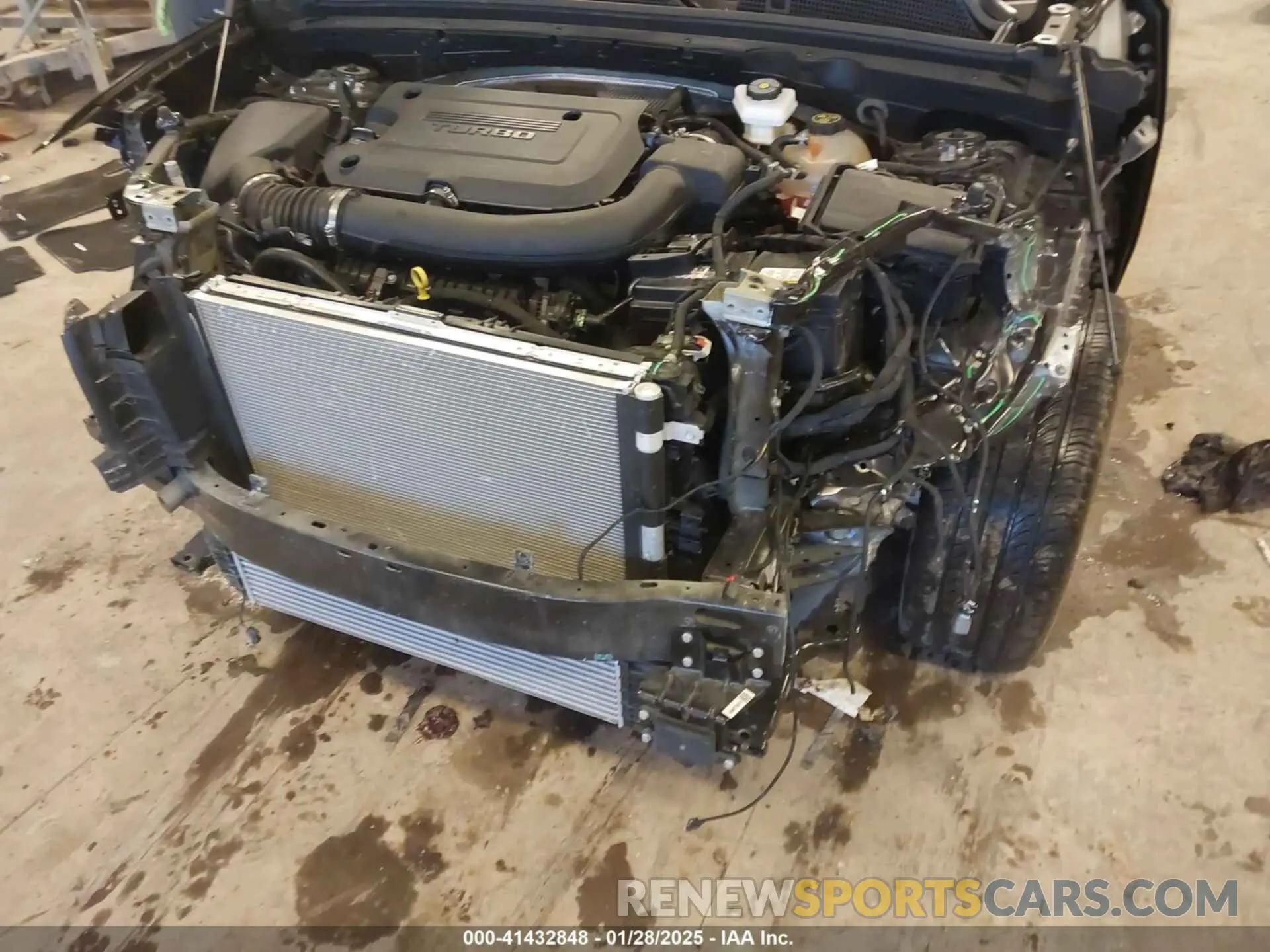 6 Фотография поврежденного автомобиля LRBFZSR40PD231712 BUICK ENVISION 2023