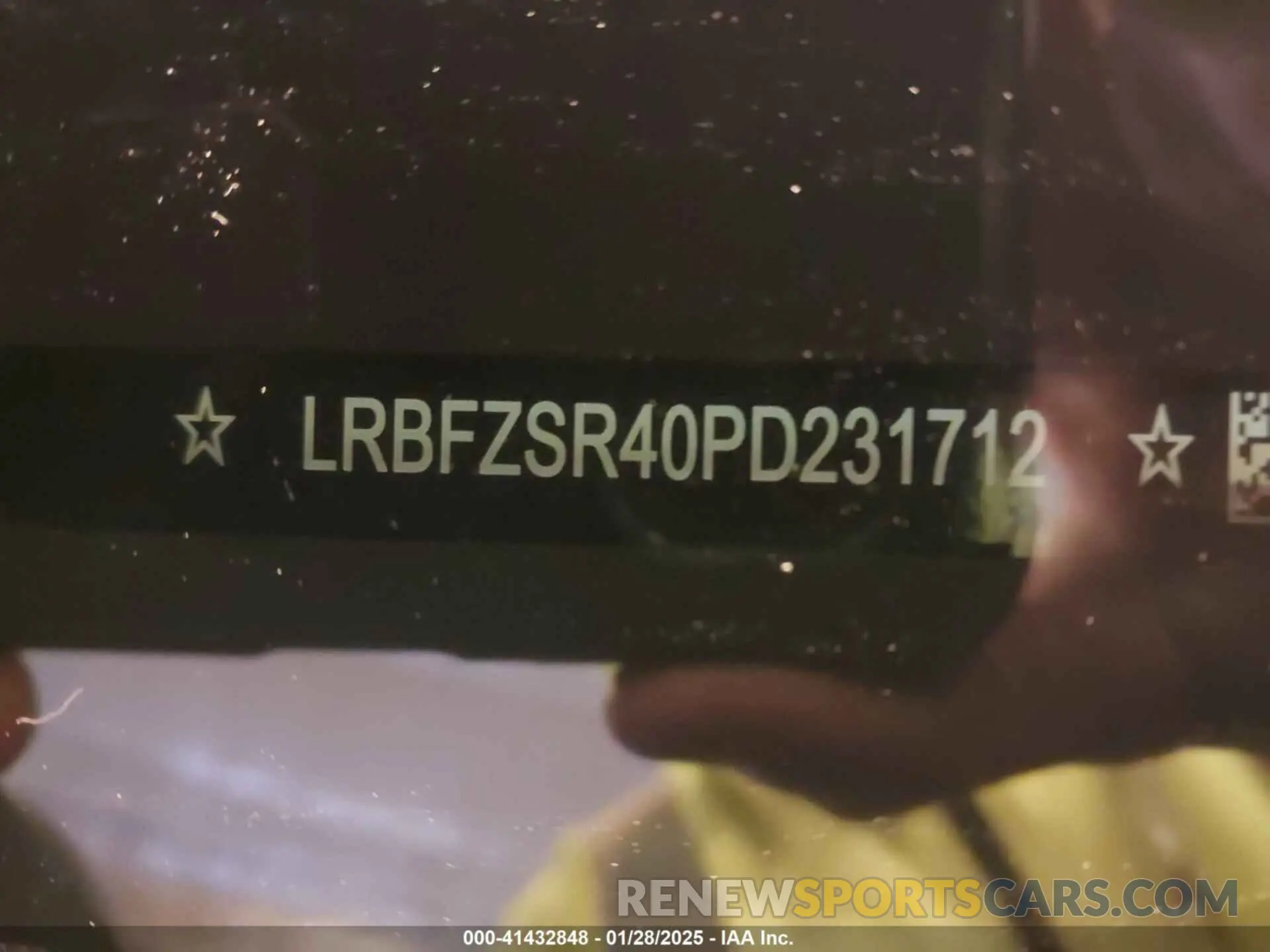 9 Фотография поврежденного автомобиля LRBFZSR40PD231712 BUICK ENVISION 2023