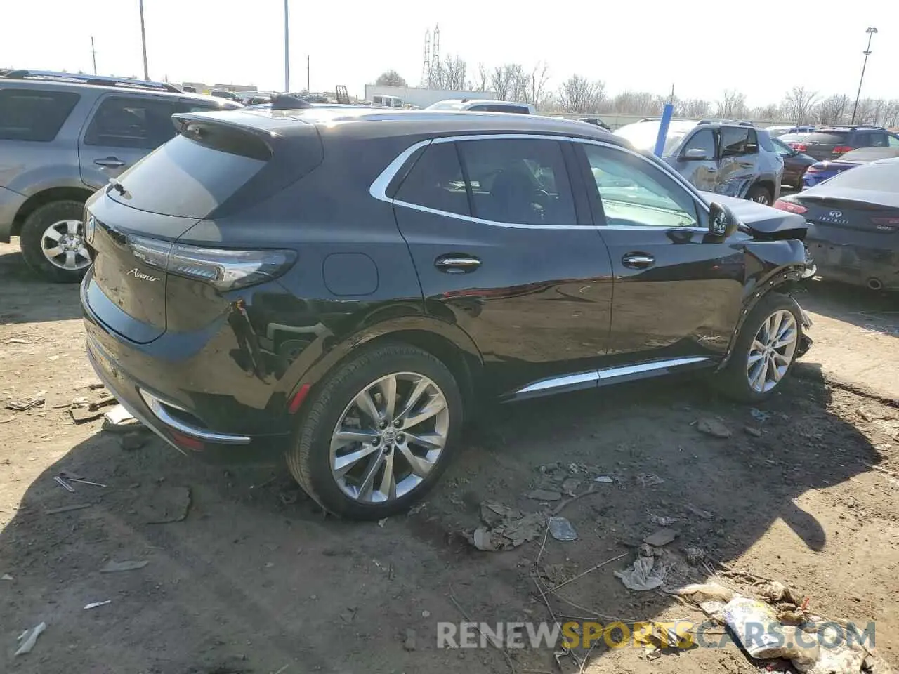 3 Фотография поврежденного автомобиля LRBFZSR41PD087734 BUICK ENVISION 2023