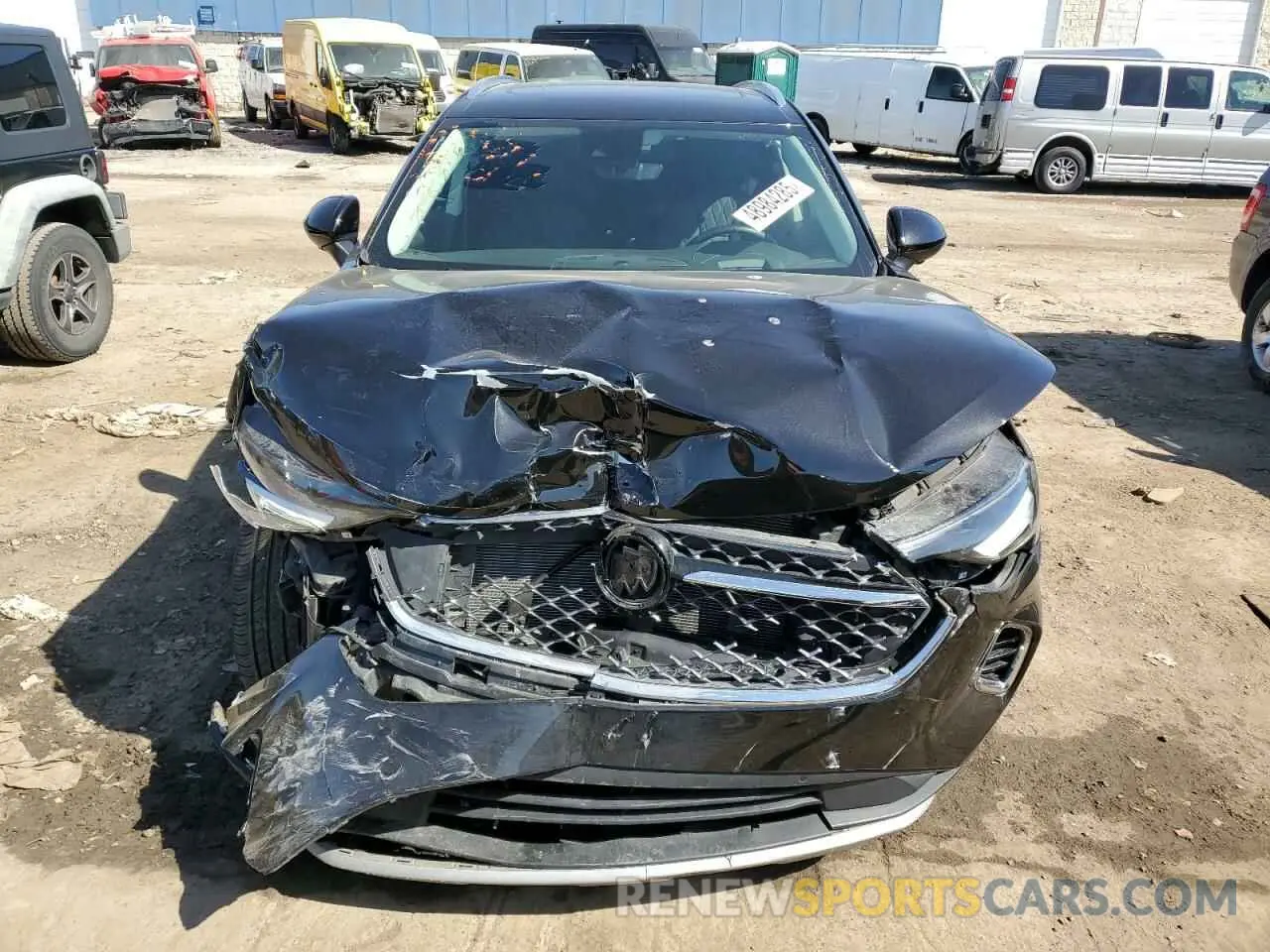 5 Фотография поврежденного автомобиля LRBFZSR41PD087734 BUICK ENVISION 2023