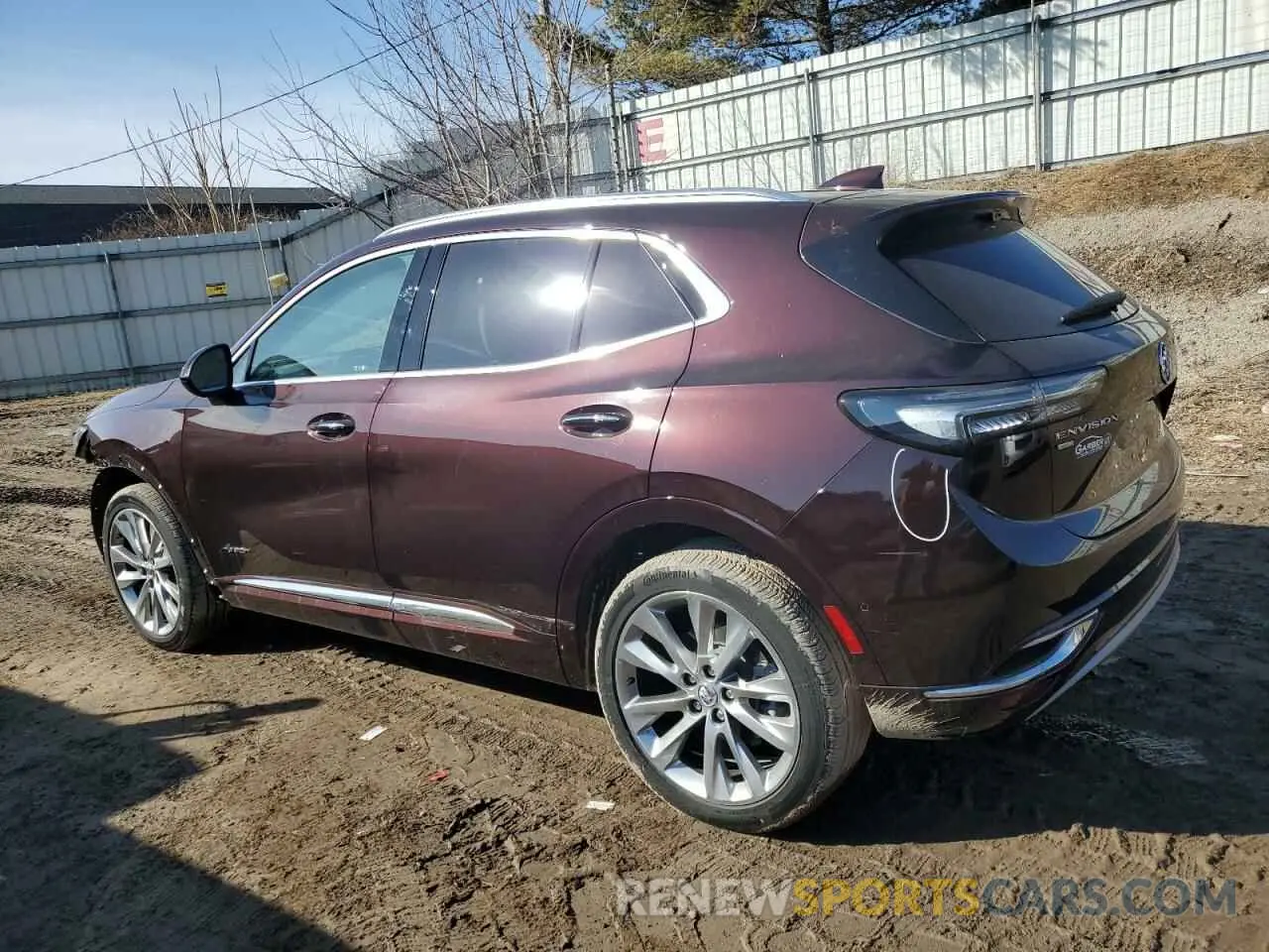2 Фотография поврежденного автомобиля LRBFZSR43PD159517 BUICK ENVISION 2023