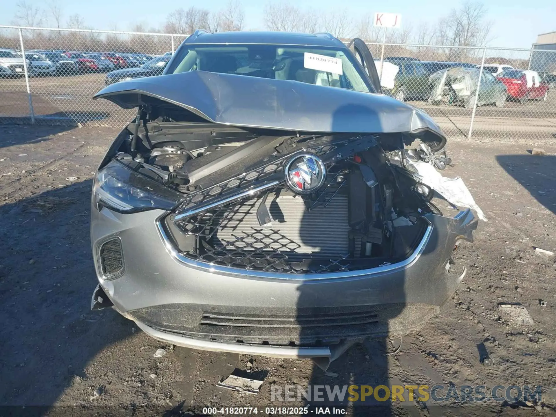 13 Фотография поврежденного автомобиля LRBFZSR47PD080240 BUICK ENVISION 2023
