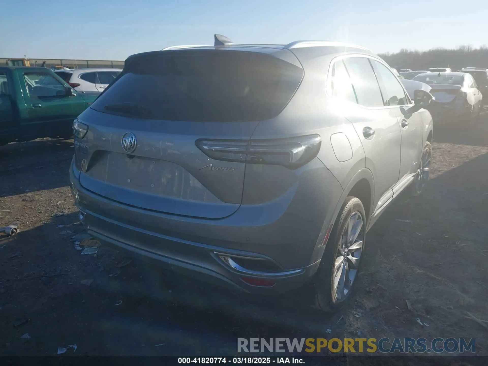 4 Фотография поврежденного автомобиля LRBFZSR47PD080240 BUICK ENVISION 2023