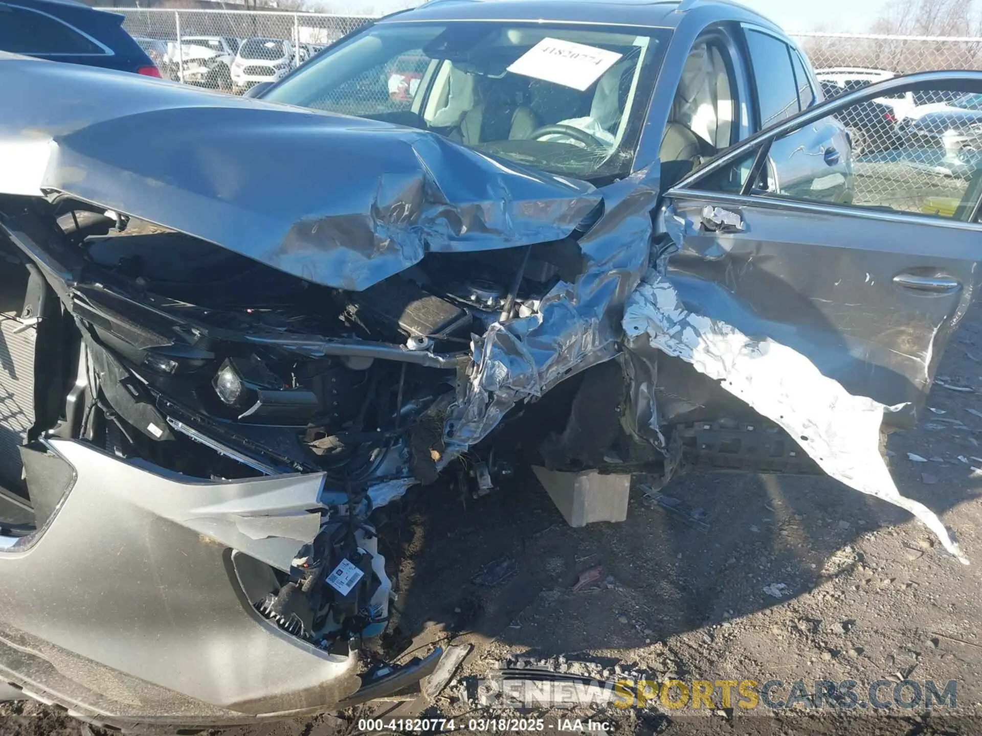 6 Фотография поврежденного автомобиля LRBFZSR47PD080240 BUICK ENVISION 2023