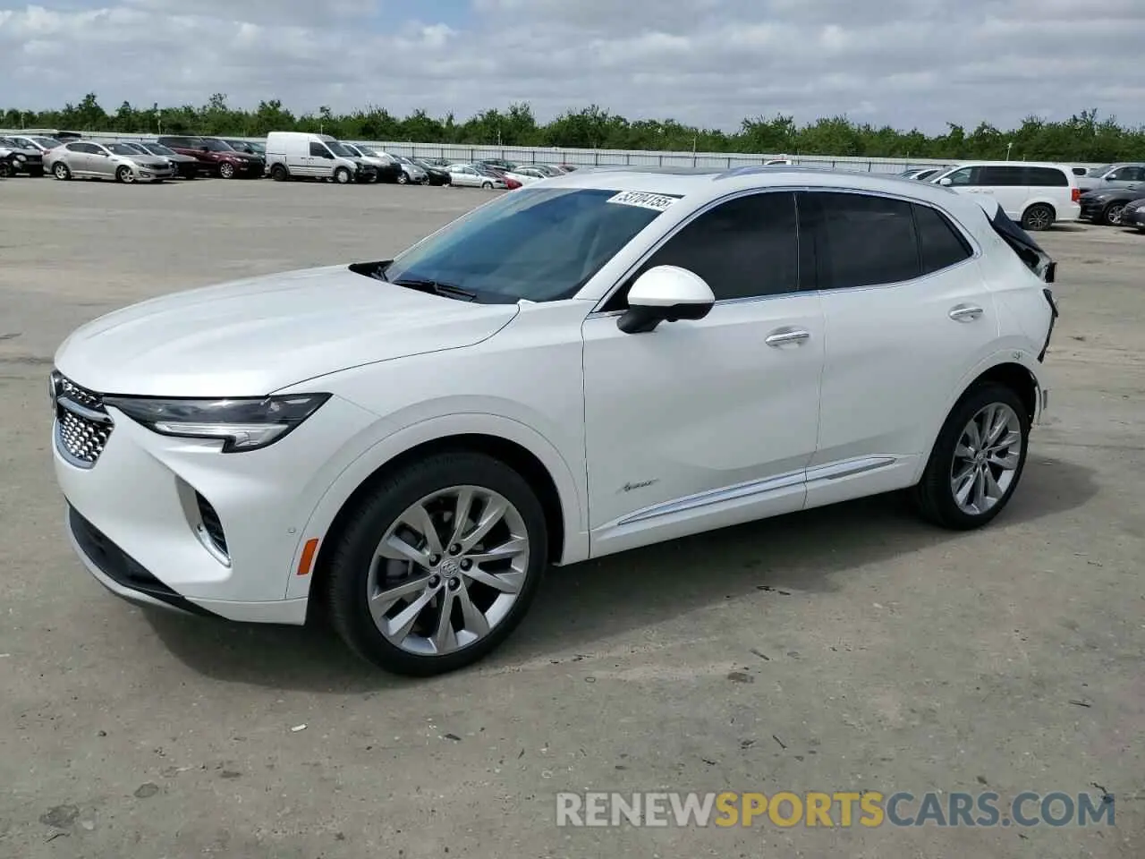 1 Photograph of a damaged car LRBFZSR4XPD062931 BUICK ENVISION 2023