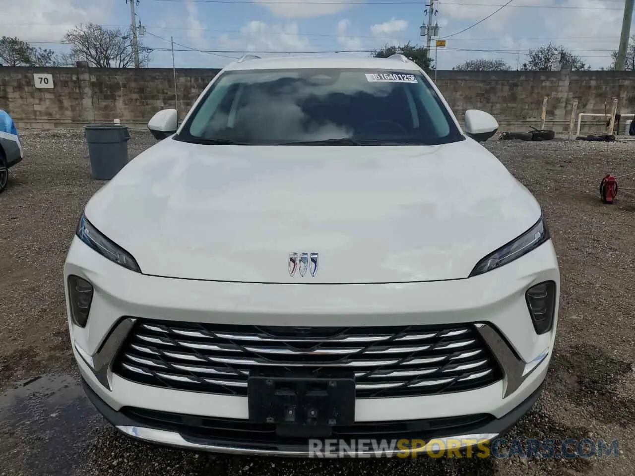 5 Фотография поврежденного автомобиля LRBFZME41RD044595 BUICK ENVISION 2024