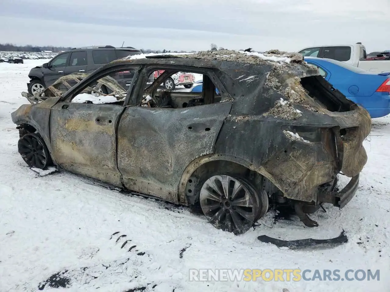 2 Фотография поврежденного автомобиля LRBFZME41RD056293 BUICK ENVISION 2024