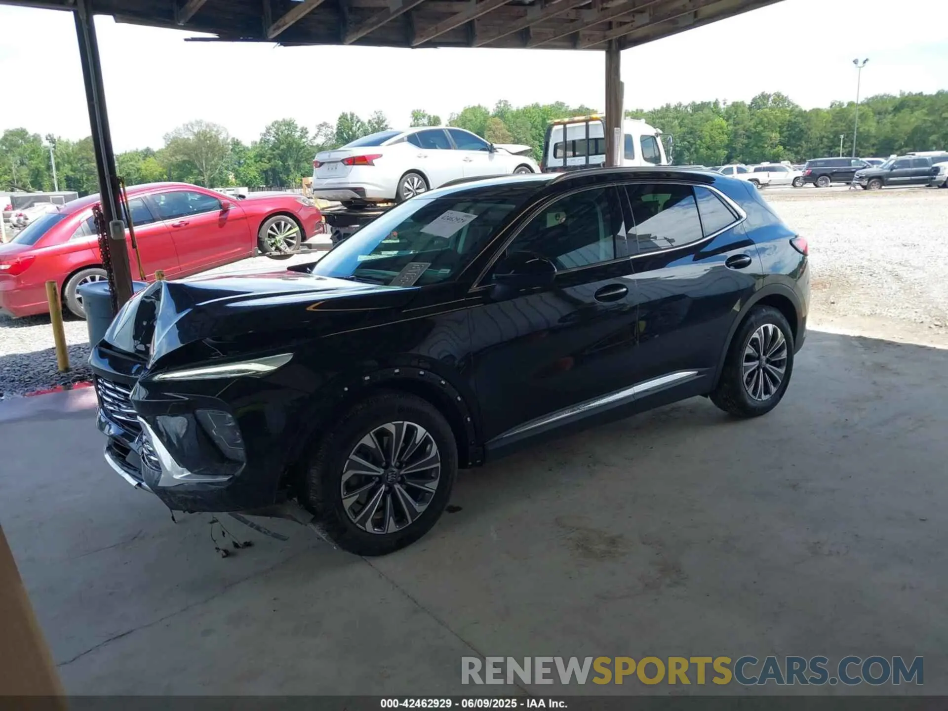 2 Photograph of a damaged car LRBFZME41RD063907 BUICK ENVISION 2024