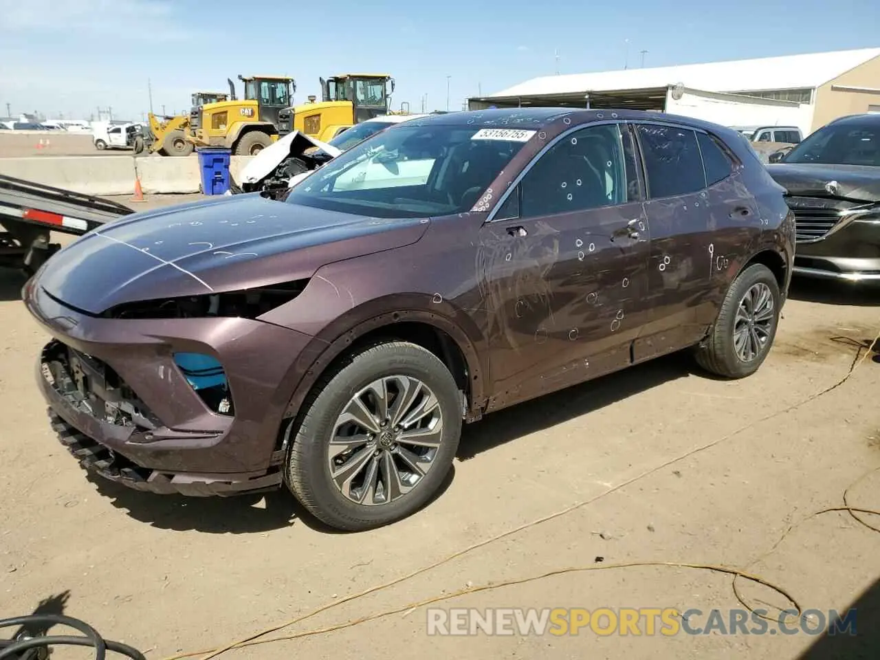 1 Photograph of a damaged car LRBFZME45RD049220 BUICK ENVISION 2024