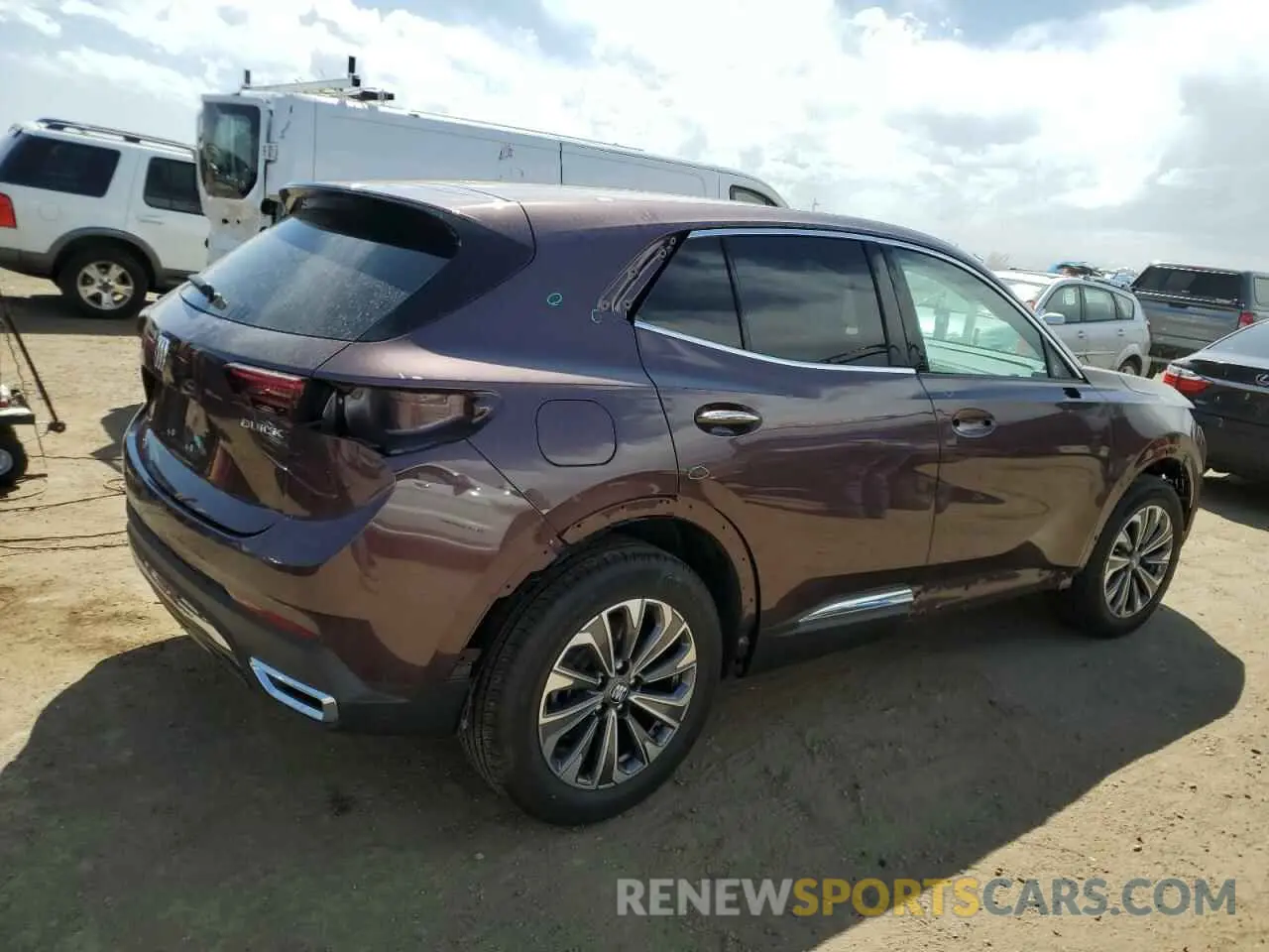 3 Photograph of a damaged car LRBFZME45RD049220 BUICK ENVISION 2024