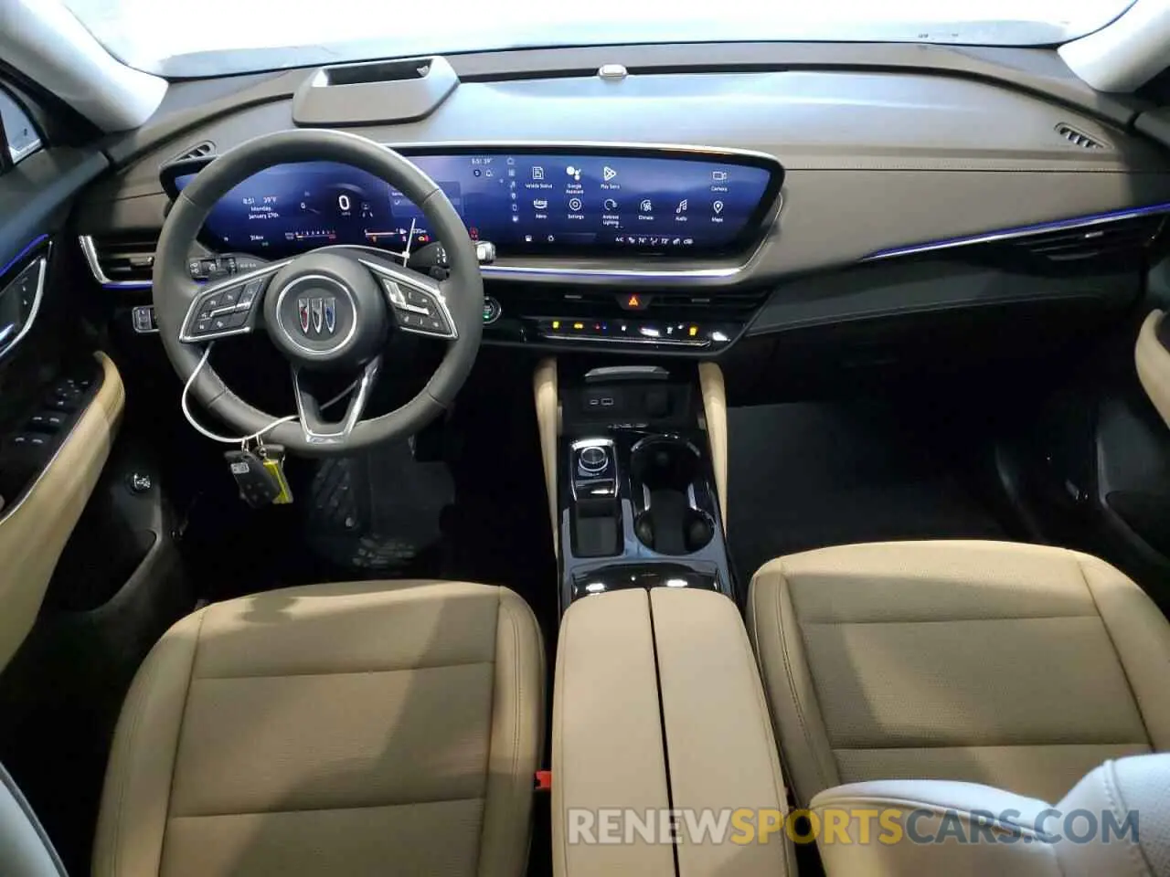 8 Photograph of a damaged car LRBFZME46RD035939 BUICK ENVISION 2024