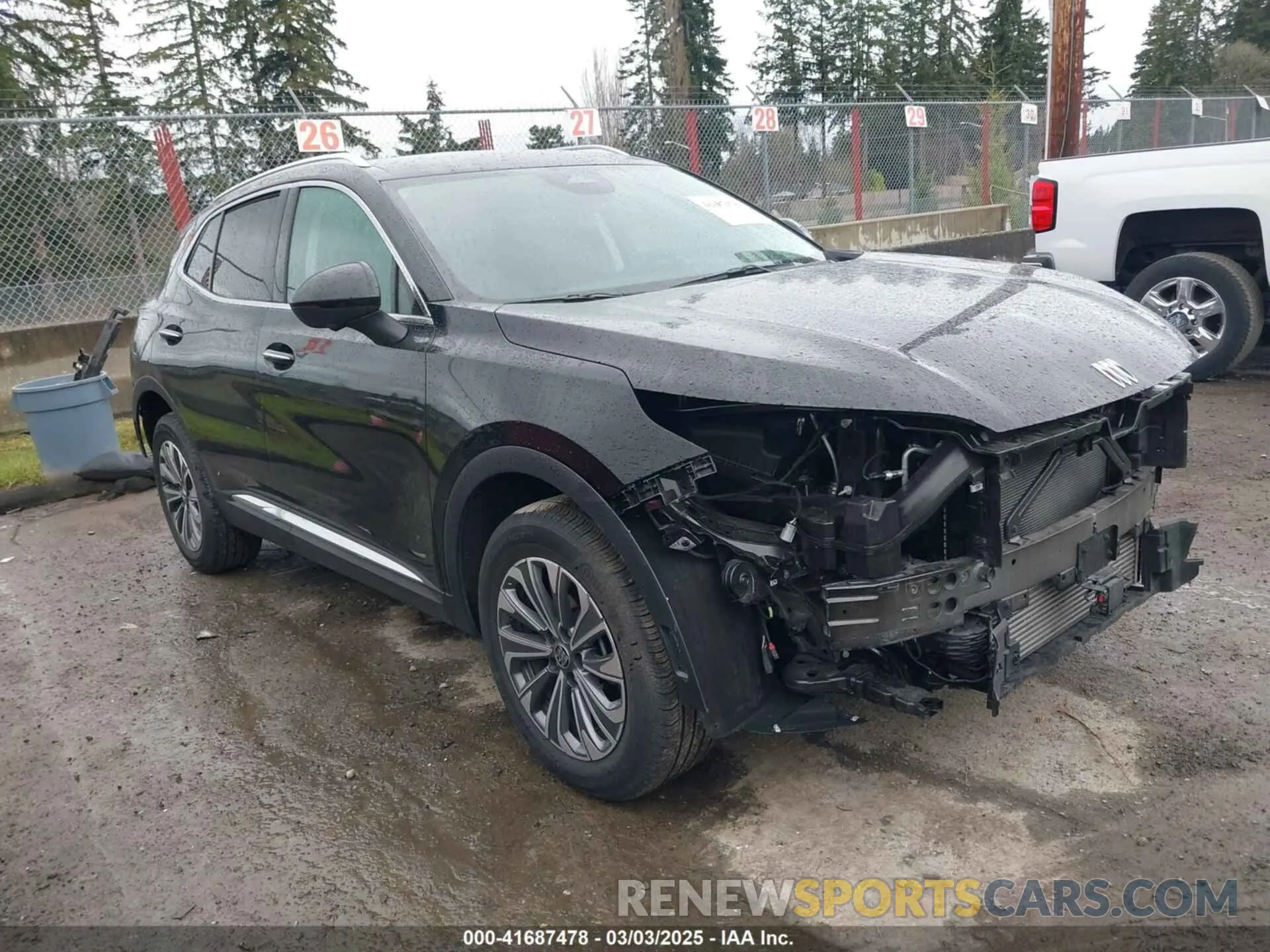 1 Фотография поврежденного автомобиля LRBFZME46RD065328 BUICK ENVISION 2024