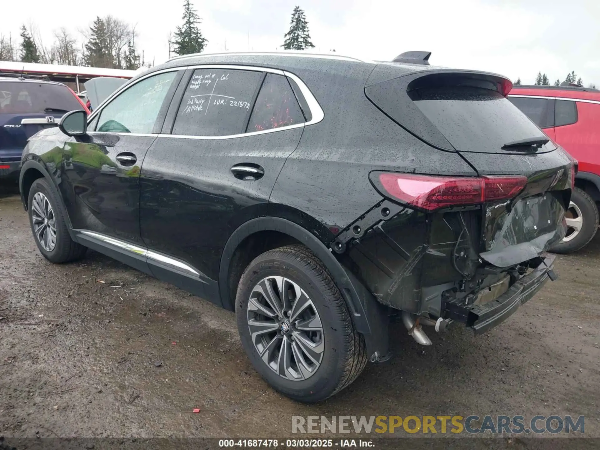 3 Фотография поврежденного автомобиля LRBFZME46RD065328 BUICK ENVISION 2024