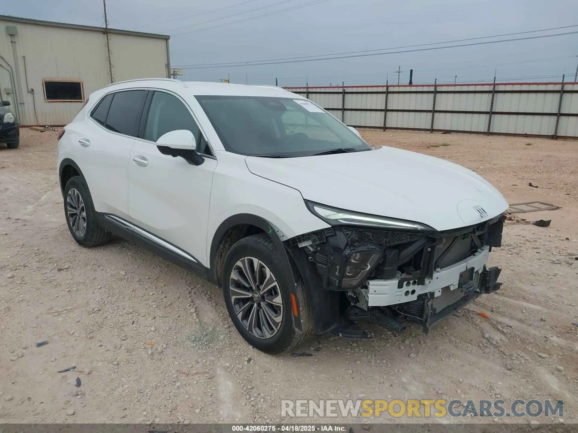 1 Photograph of a damaged car LRBFZME47RD064186 BUICK ENVISION 2024