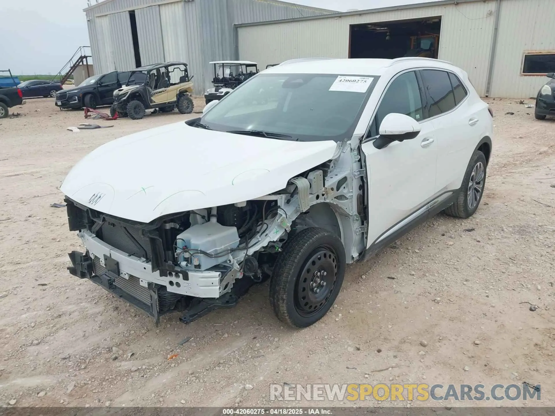 2 Photograph of a damaged car LRBFZME47RD064186 BUICK ENVISION 2024