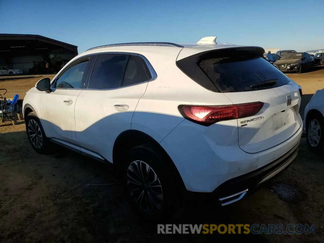 2 Фотография поврежденного автомобиля LRBFZME47RD073339 BUICK ENVISION 2024