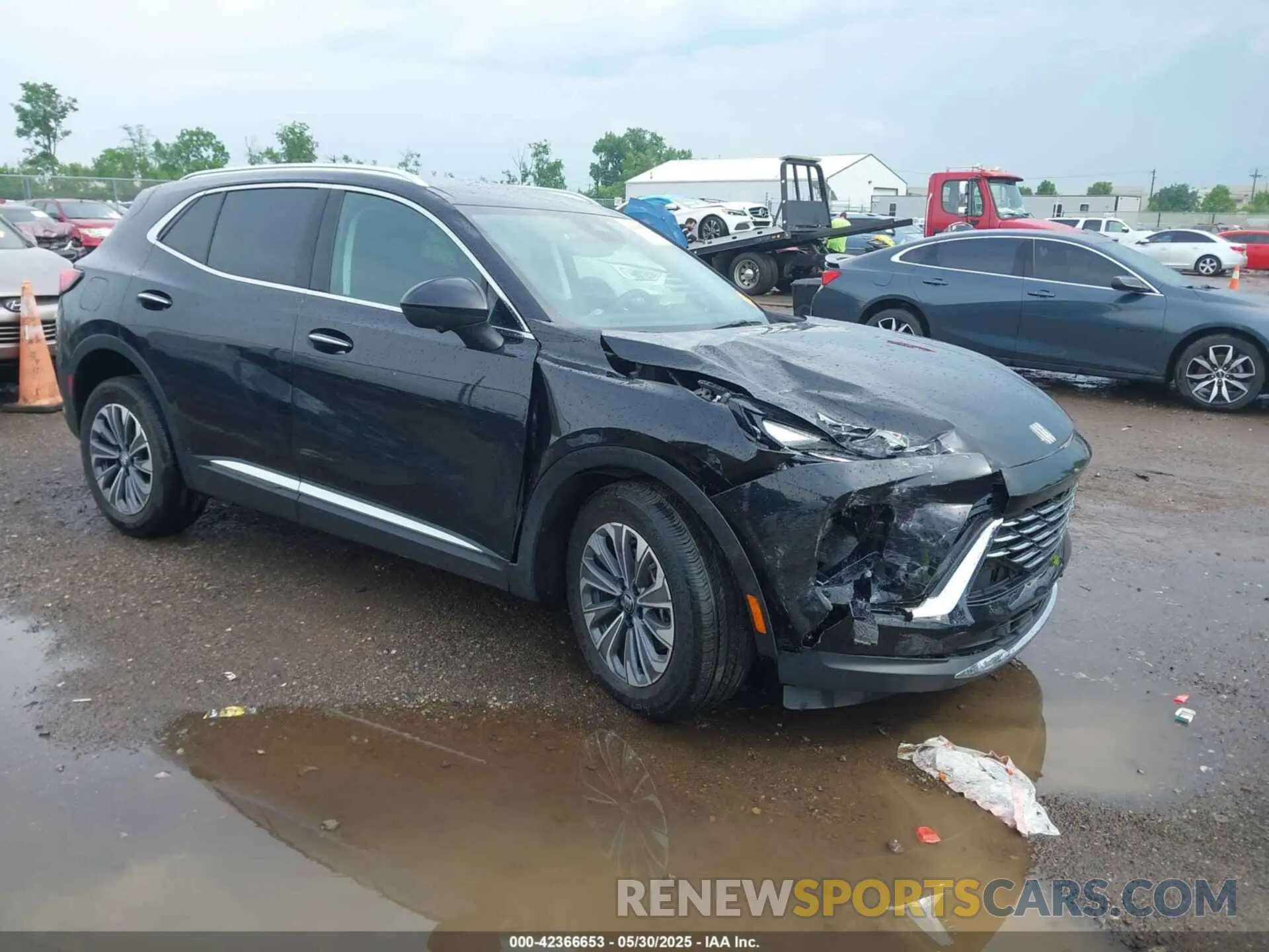 1 Photograph of a damaged car LRBFZME49RD023302 BUICK ENVISION 2024