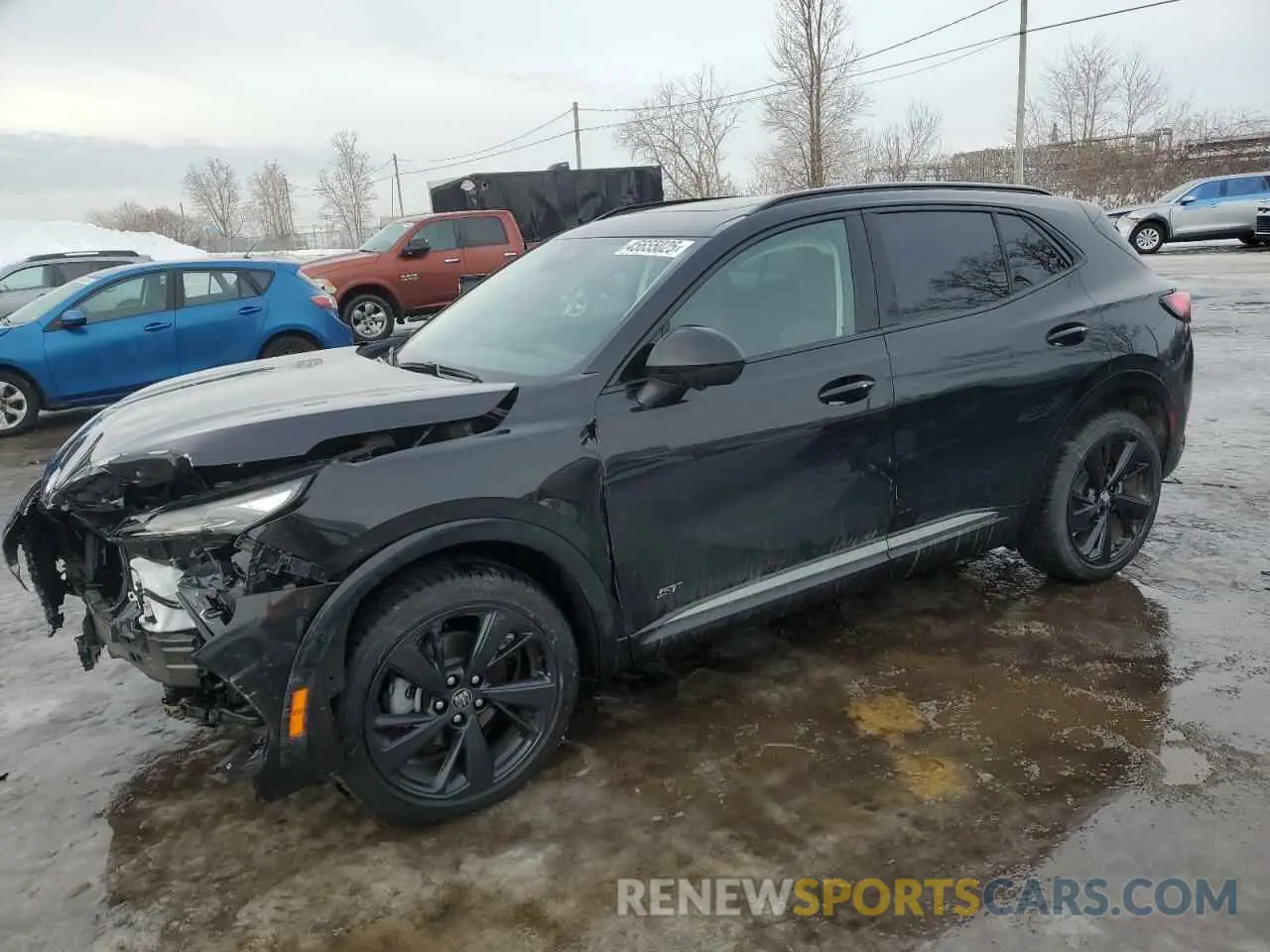 1 Фотография поврежденного автомобиля LRBFZPE40RD038563 BUICK ENVISION 2024