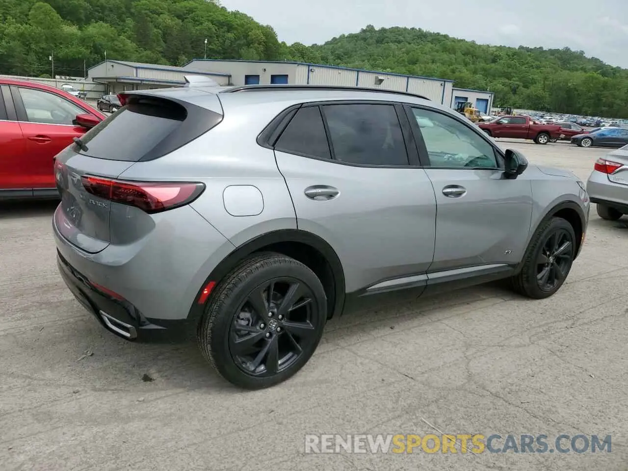 3 Фотография поврежденного автомобиля LRBFZPE40RD044458 BUICK ENVISION 2024