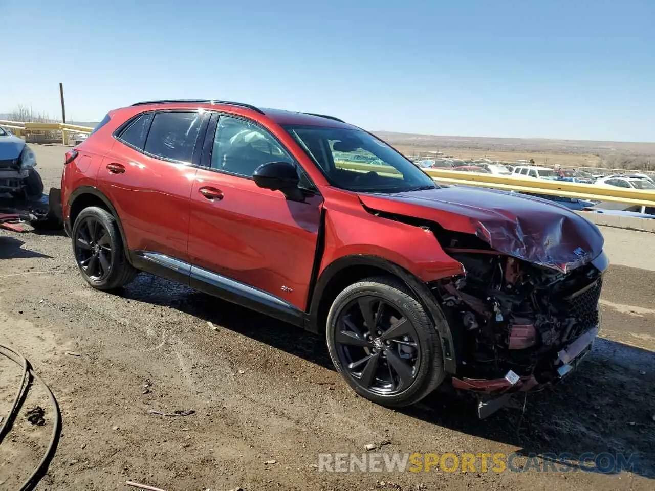 4 Фотография поврежденного автомобиля LRBFZPE42RD012949 BUICK ENVISION 2024