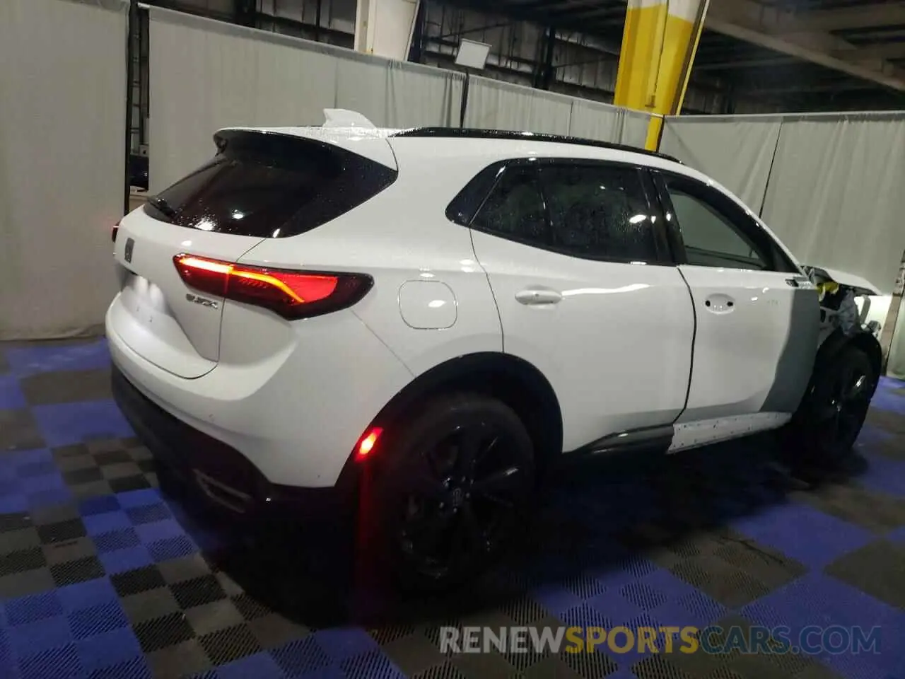 3 Фотография поврежденного автомобиля LRBFZPE46RD059577 BUICK ENVISION 2024