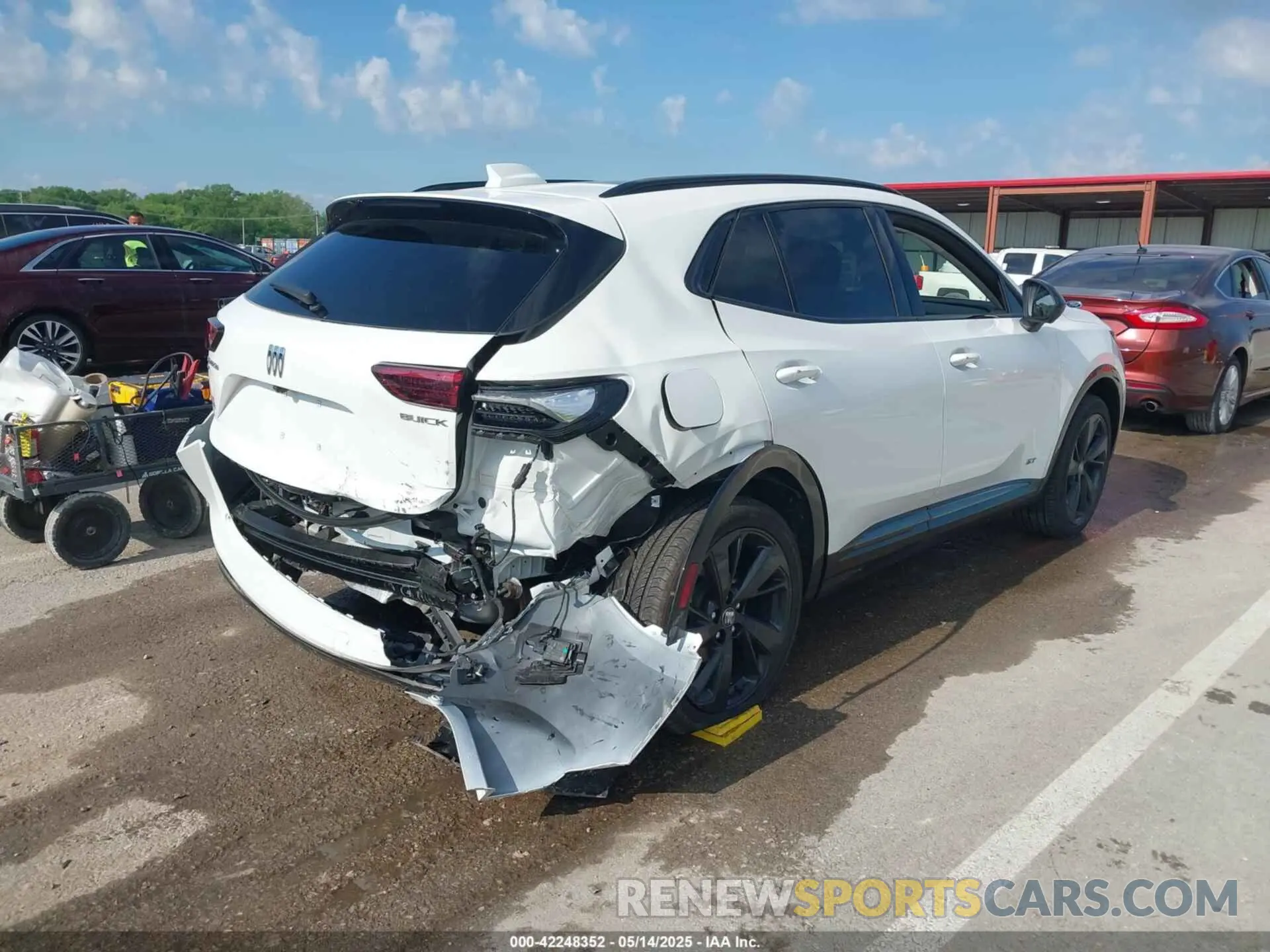 4 Photograph of a damaged car LRBFZPE47RD024367 BUICK ENVISION 2024