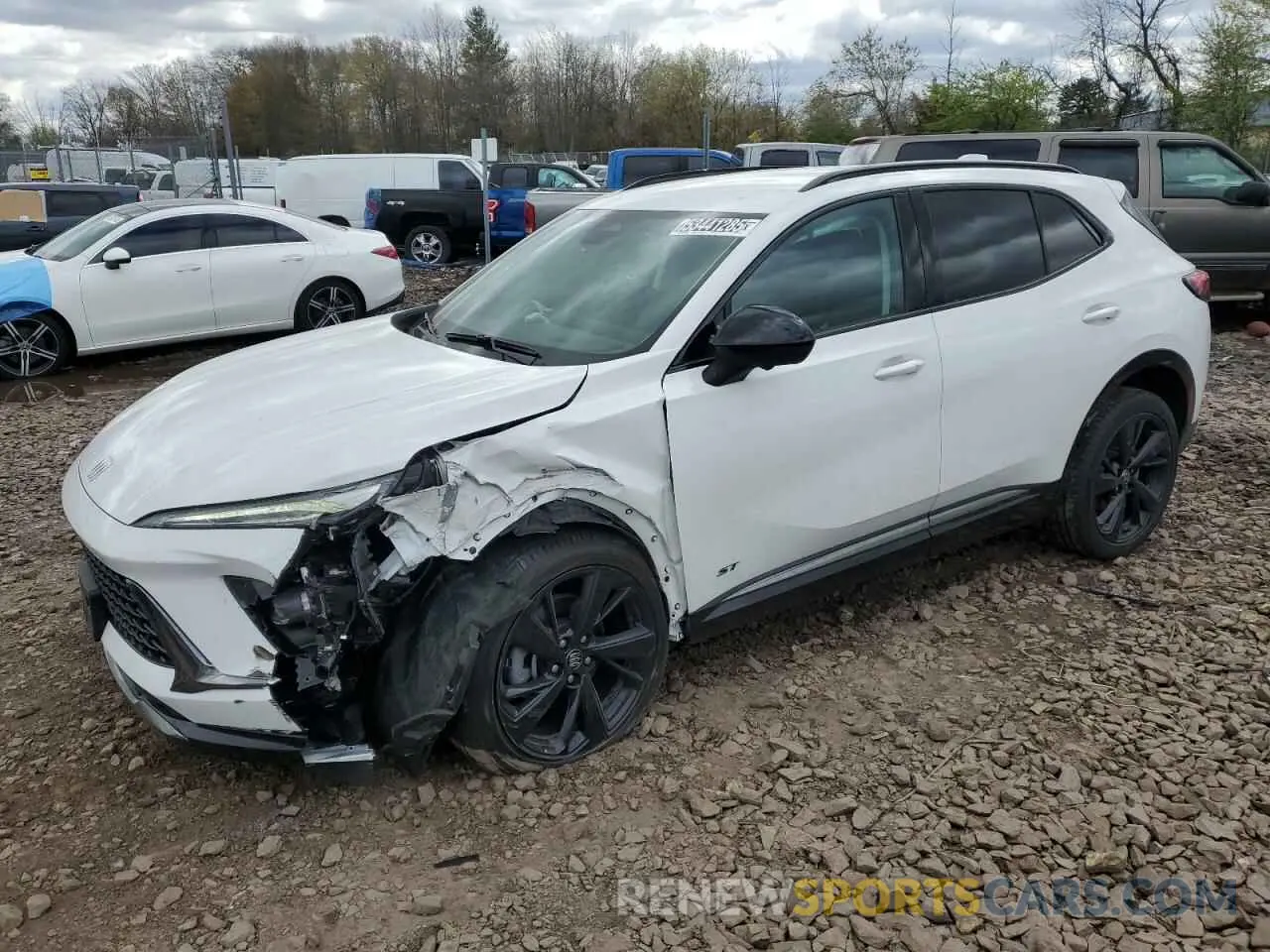 1 Фотография поврежденного автомобиля LRBFZPE49RD075742 BUICK ENVISION 2024