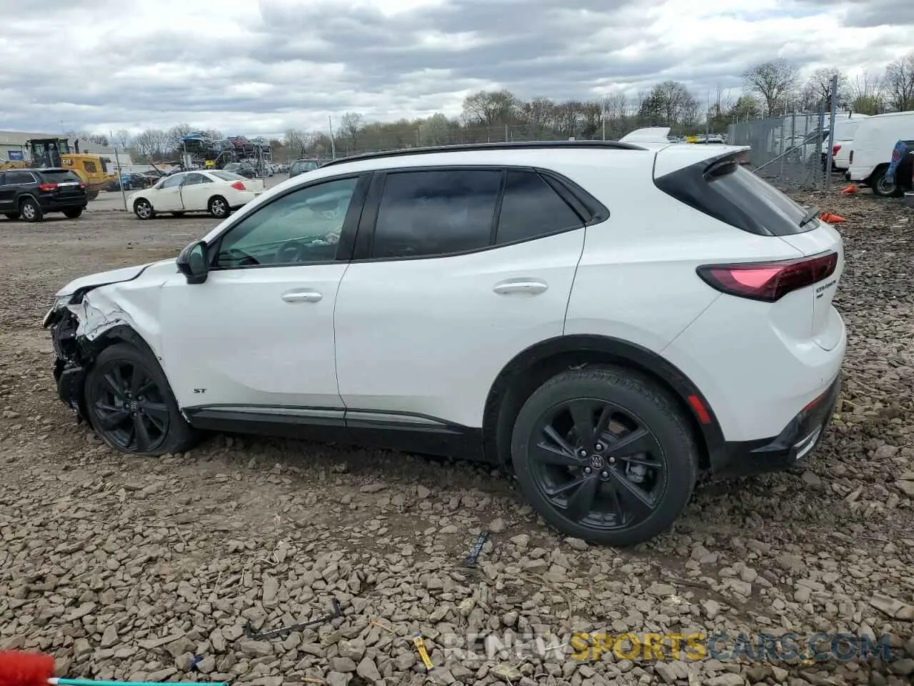 2 Фотография поврежденного автомобиля LRBFZPE49RD075742 BUICK ENVISION 2024
