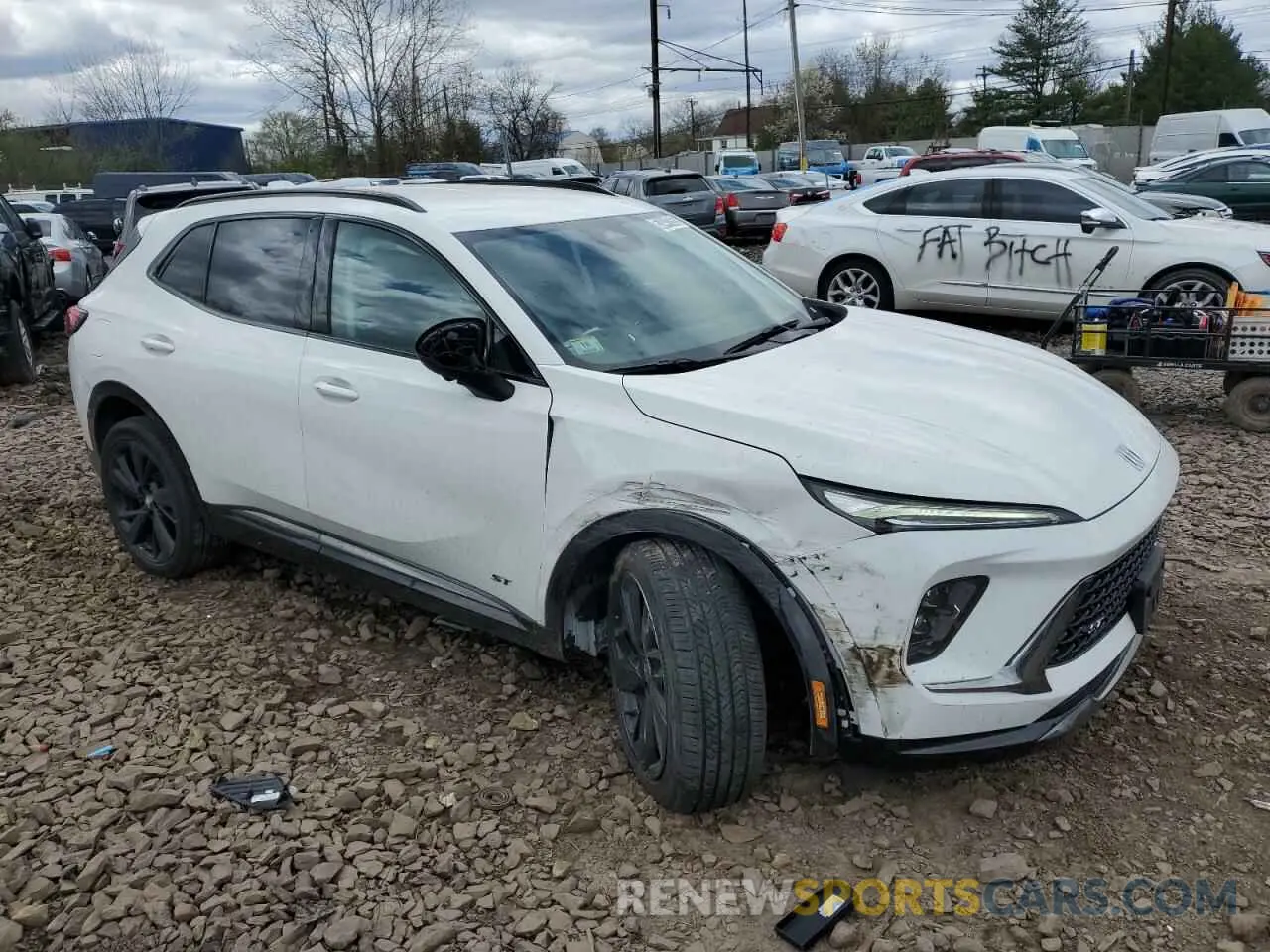 4 Фотография поврежденного автомобиля LRBFZPE49RD075742 BUICK ENVISION 2024