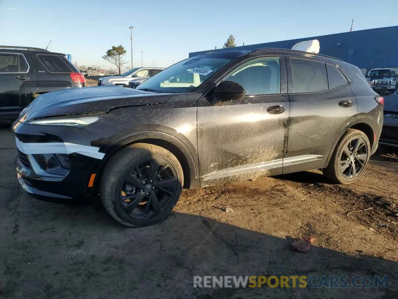 1 Фотография поврежденного автомобиля LRBFZPE4XRD052163 BUICK ENVISION 2024