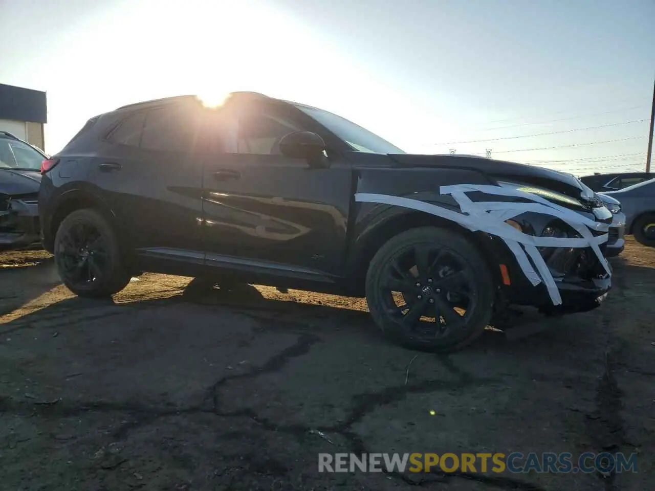 4 Фотография поврежденного автомобиля LRBFZPE4XRD052163 BUICK ENVISION 2024