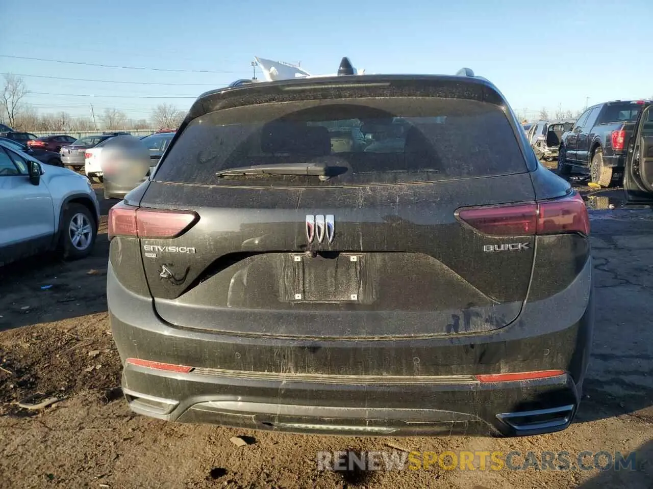 6 Фотография поврежденного автомобиля LRBFZPE4XRD052163 BUICK ENVISION 2024