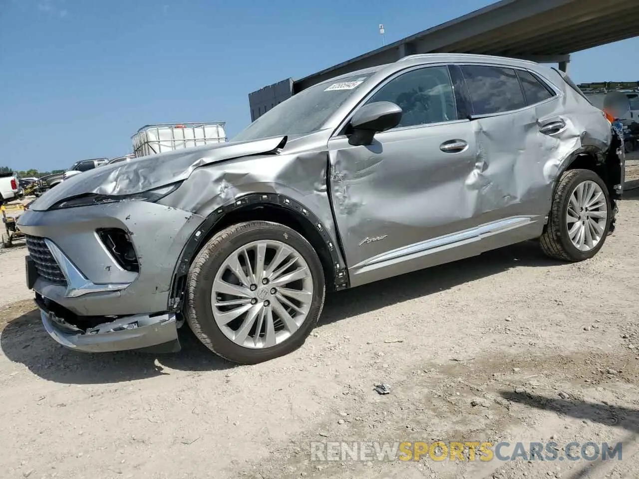 1 Фотография поврежденного автомобиля LRBFZSE44RD058379 BUICK ENVISION 2024