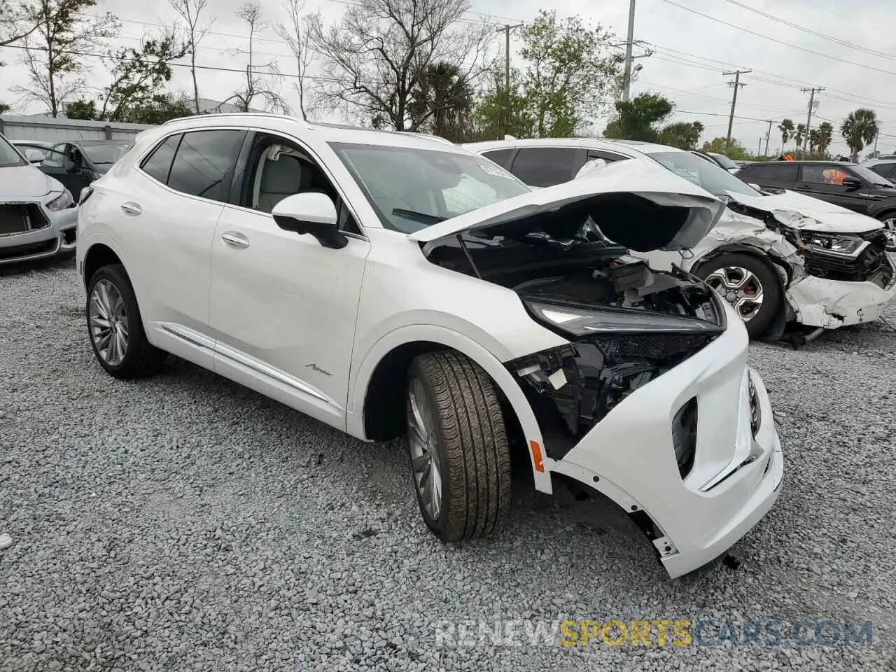 4 Фотография поврежденного автомобиля LRBFZSE49RD047944 BUICK ENVISION 2024