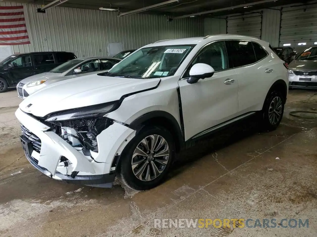 1 Photograph of a damaged car LRBFZKE44SD040003 BUICK ENVISION 2025