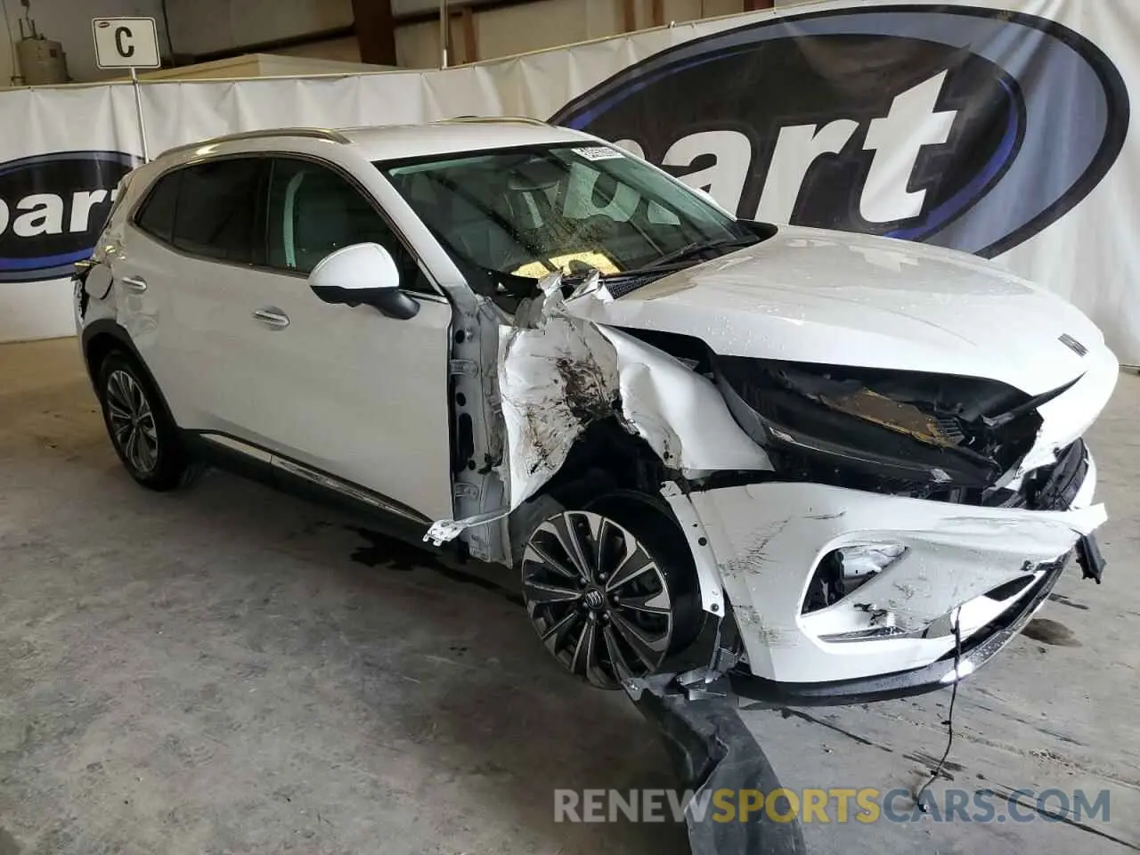 4 Фотография поврежденного автомобиля LRBFZKE45SD035697 BUICK ENVISION 2025