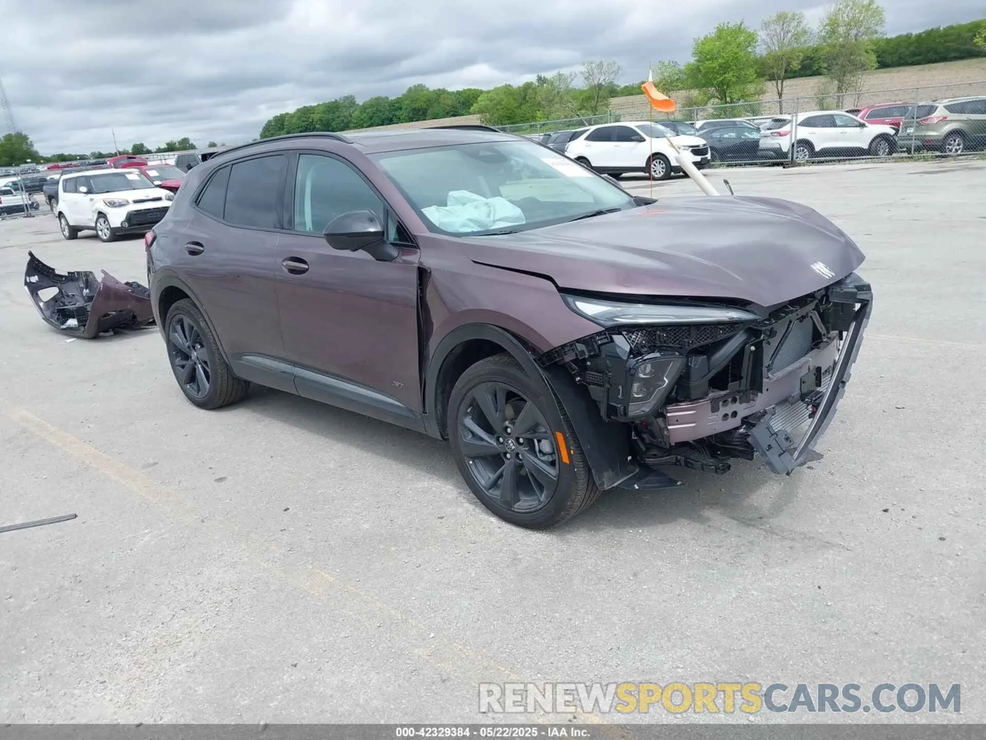 1 Photograph of a damaged car LRBFZLE45SD024222 BUICK ENVISION 2025